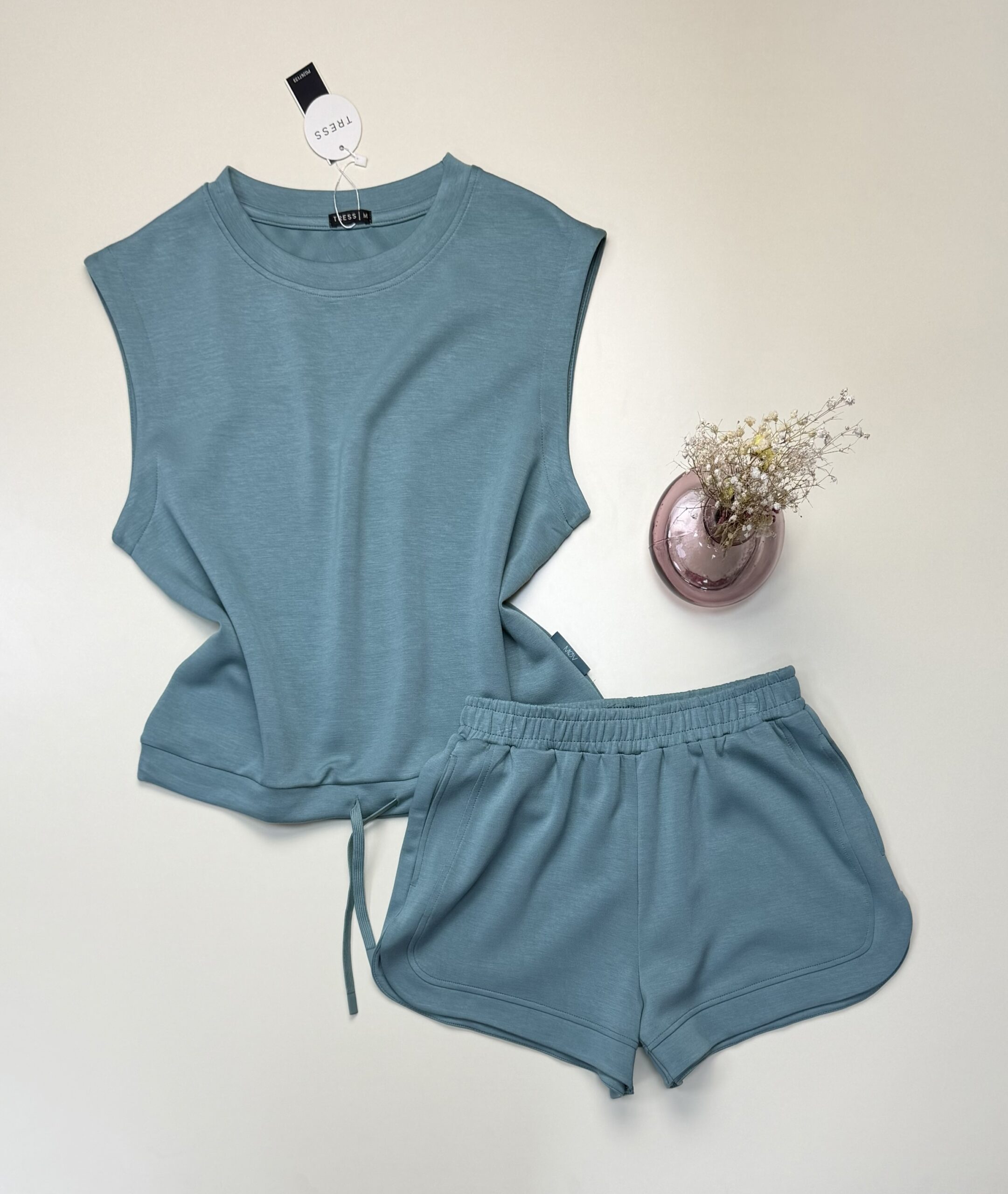 Pyjama short Tress " Bleu "