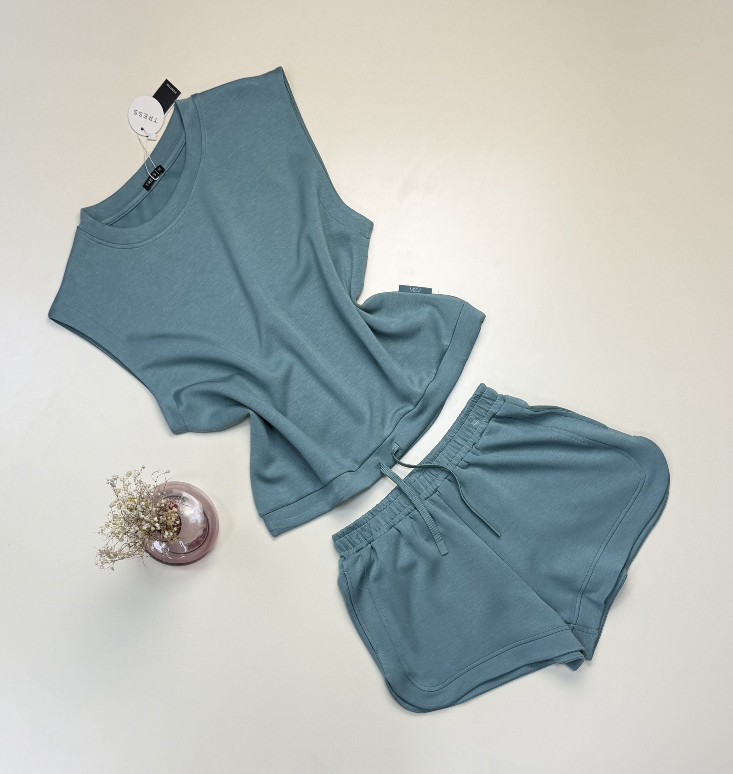 Pyjama short Tress " Bleu " – Image 2