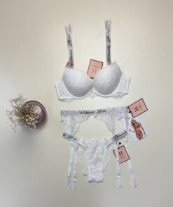 Ensemble 2 pcs H double éponge " Blanc "