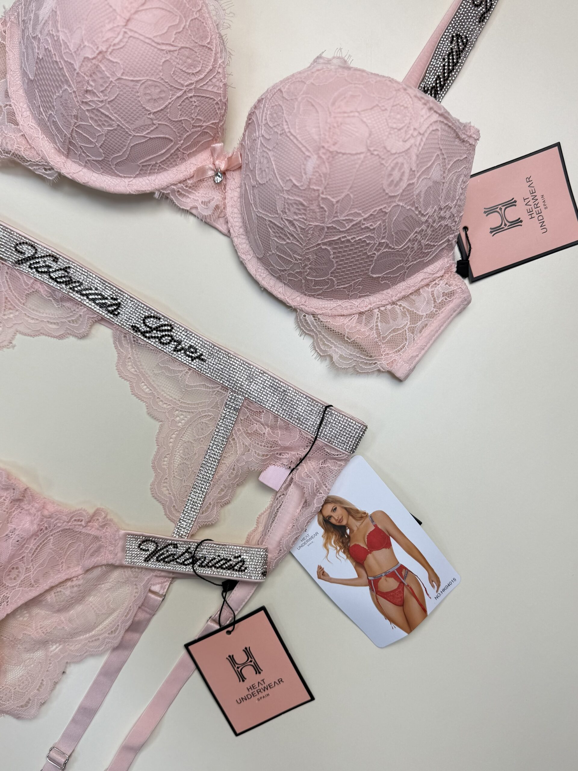 Ensemble 2 pcs H double éponge " Rose " – Image 4