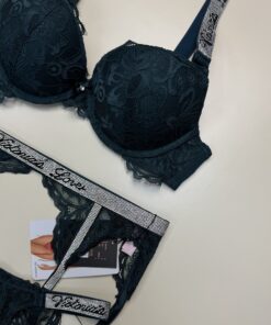 Alternative view of Ensemble 2 pcs H double éponge " Vert "