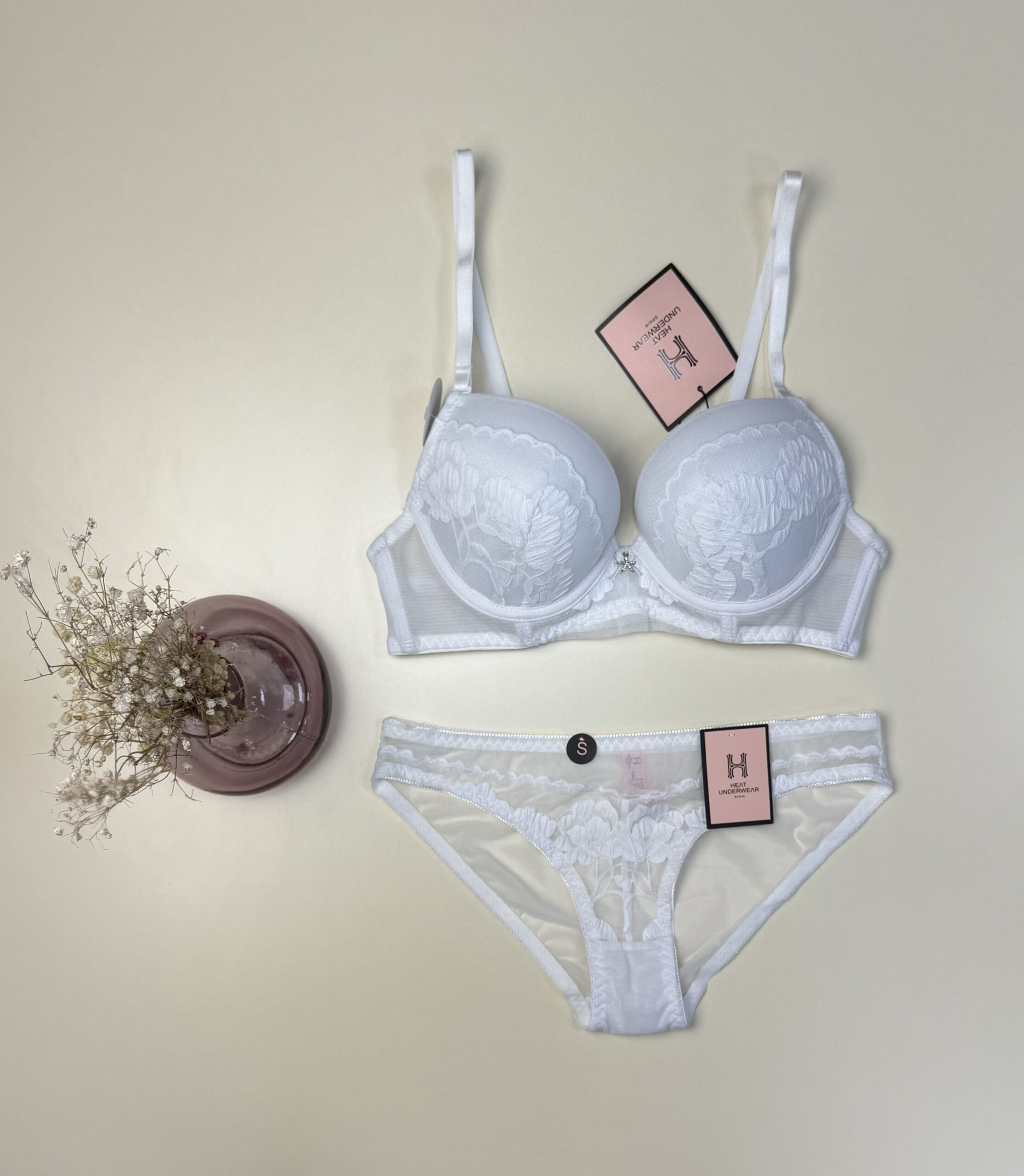 Ensemble 2 pcs H " Blanc "