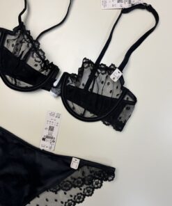 Alternative view of Ensemble 2 pcs Etam" Eloa noir  "