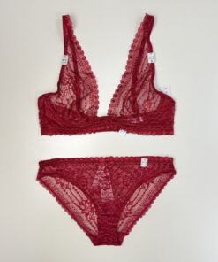 Ensemble 2 pcs Etam" Panama N°7 triangle bas culotte "