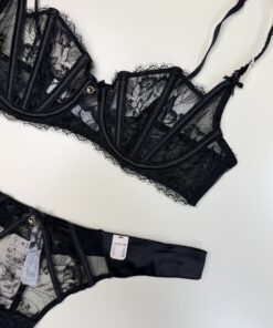 Alternative view of Ensemble 2 pcs Etam"   Mascarade noir "