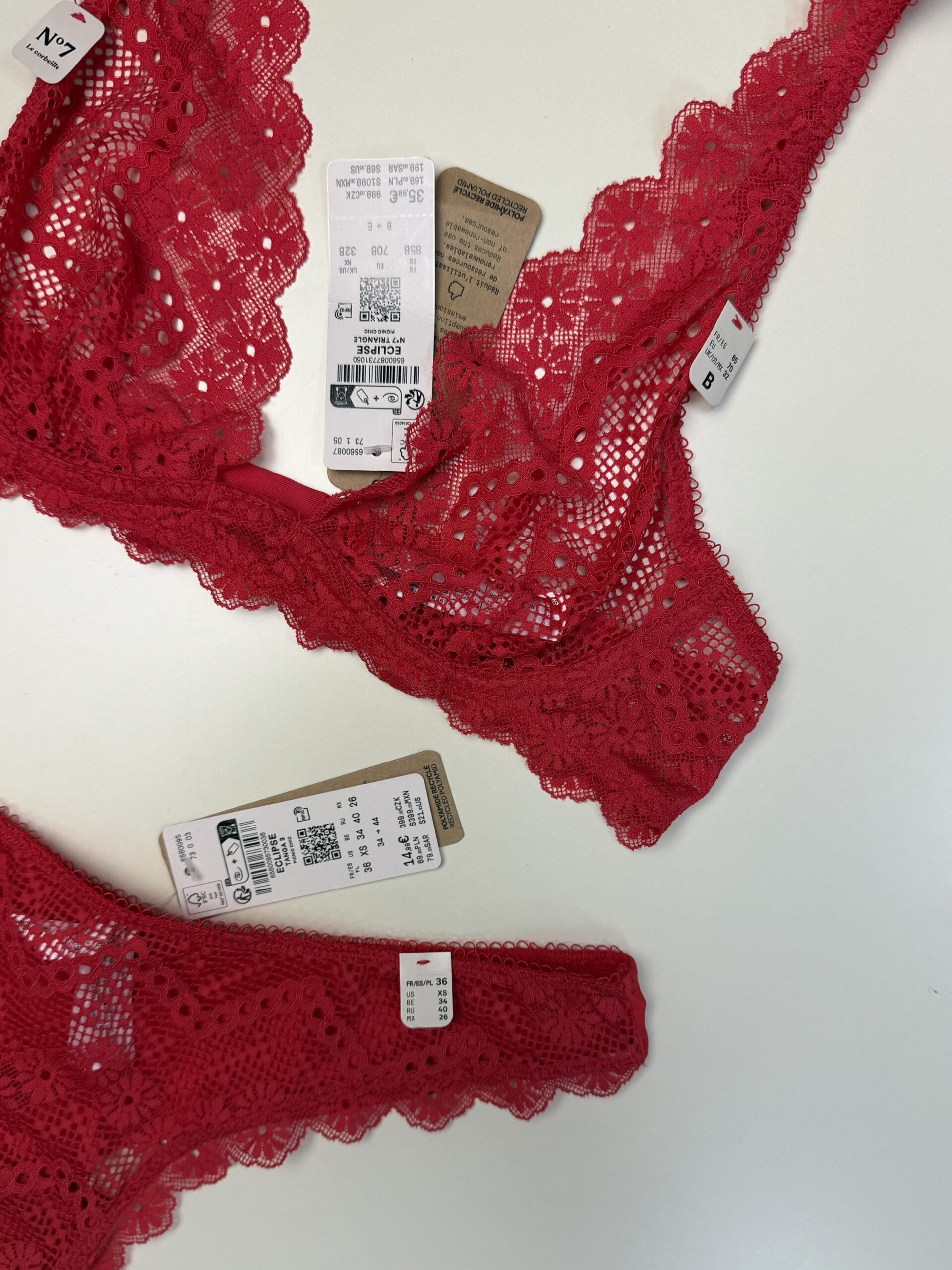 Ensemble 2 pcs Etam" Eclipse N°7 triangle bas tanga " – Image 2