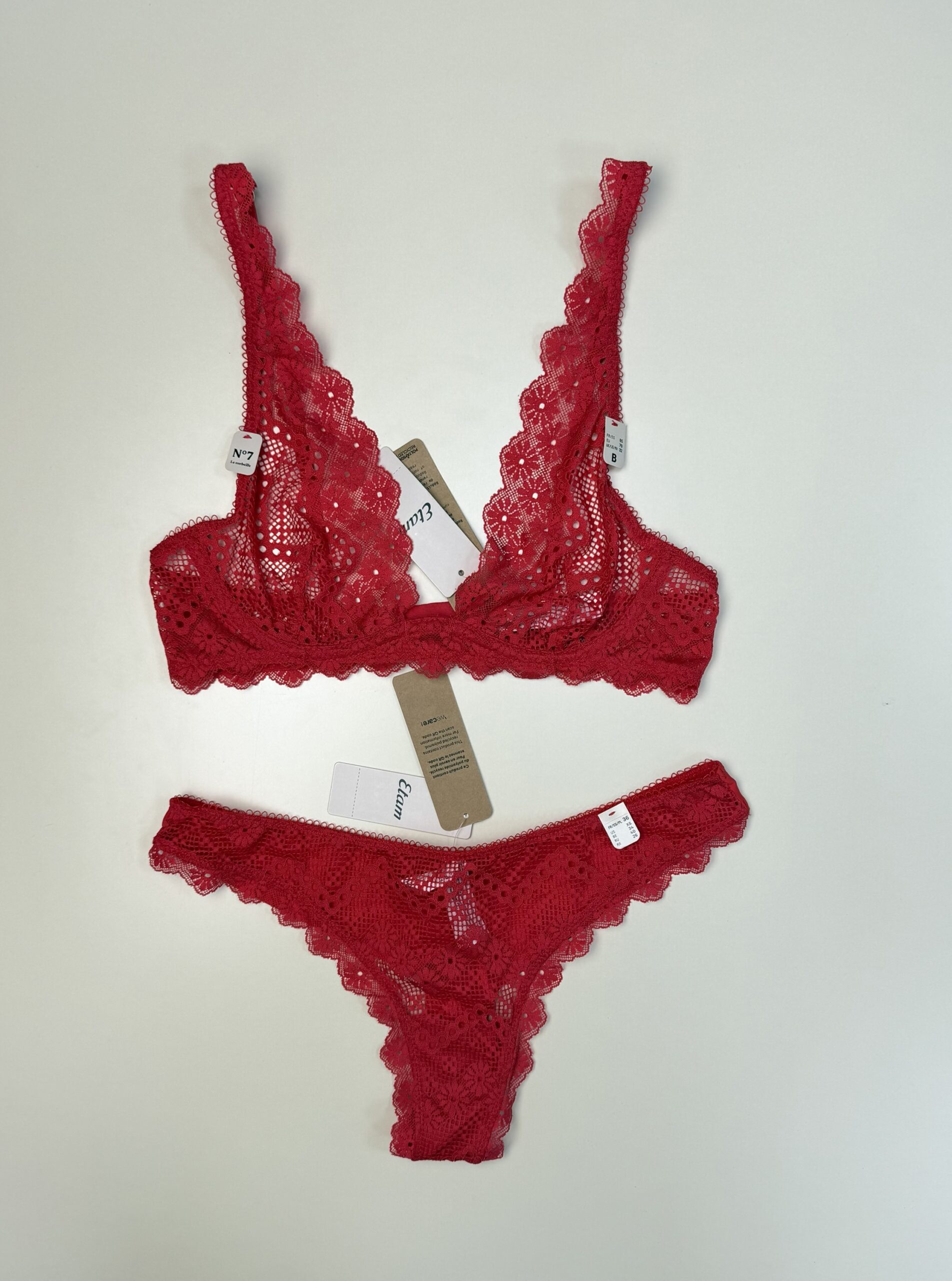 Ensemble 2 pcs Etam" Eclipse N°7 triangle bas tanga " – Image 3