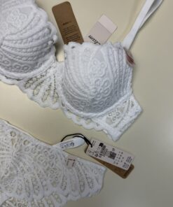 Alternative view of Ensemble 2 pcs Etam" Etreinte bas culotte blanc "