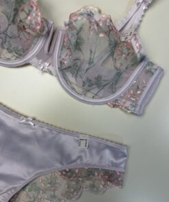 Alternative view of Ensemble 2 pcs Etam" Infusion N°9 balconnet bas hipster "