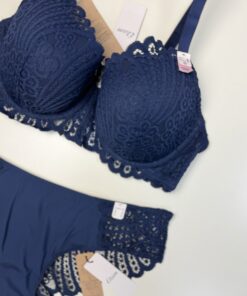Alternative view of Ensemble 2 pcs Etam" étreinte bas hipster  " bleu nuit