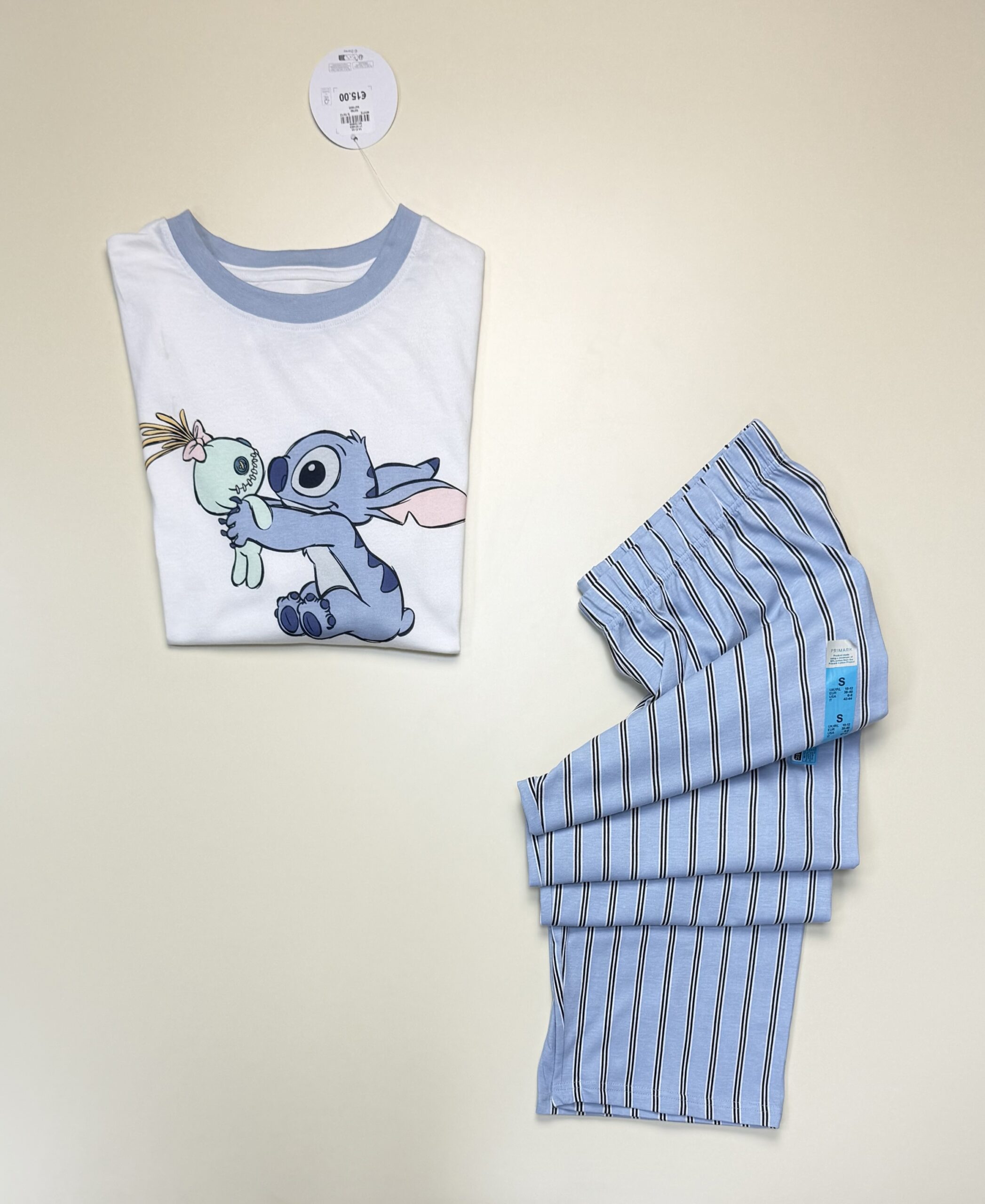 Pyjama haut demi manche - Primark - STITCH