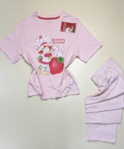 Alternative view of Pyjama haut demi manche - Primark - STRAWBERRY