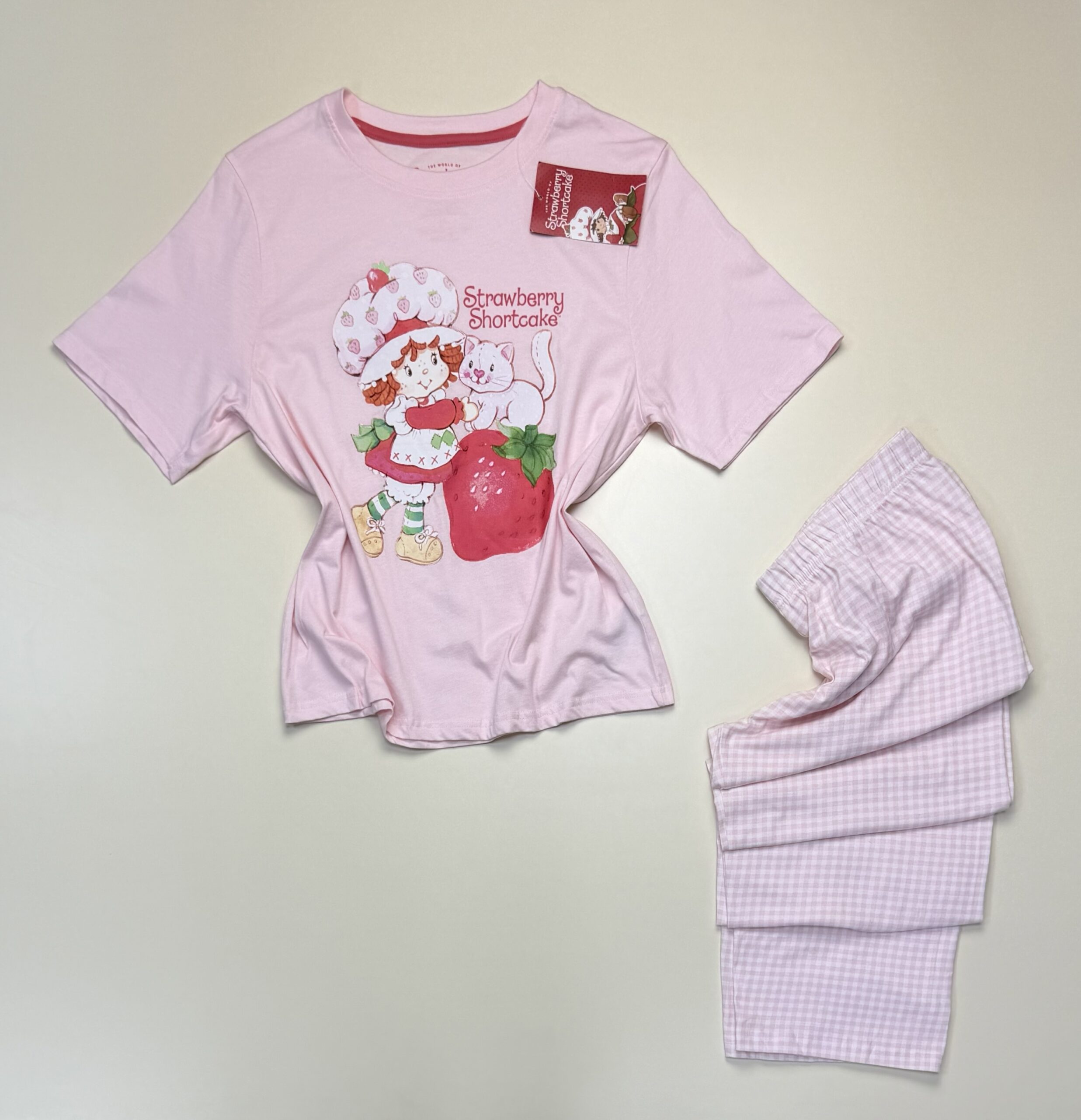 Pyjama haut demi manche - Primark - STRAWBERRY – Image 2