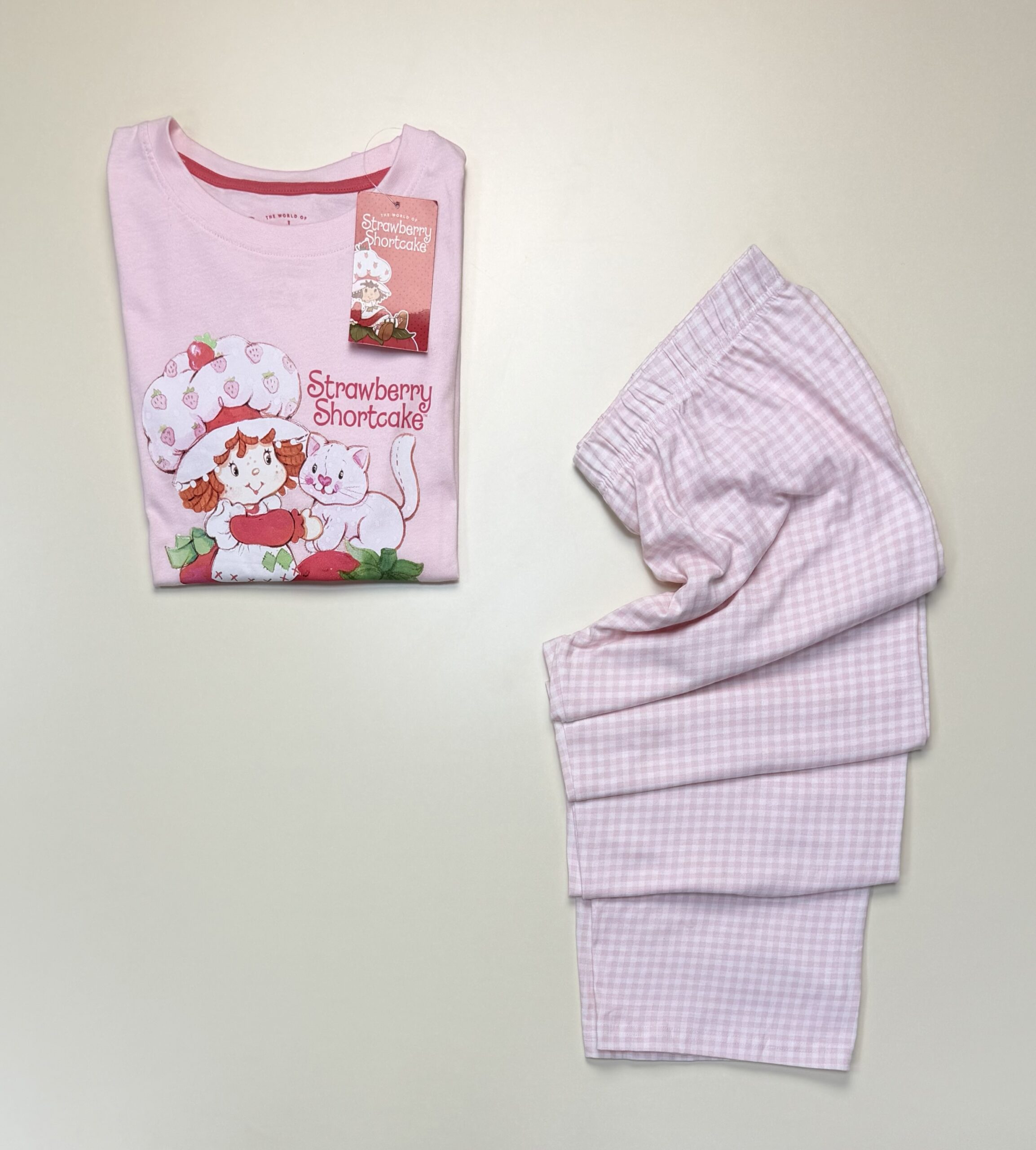 Pyjama haut demi manche - Primark - STRAWBERRY