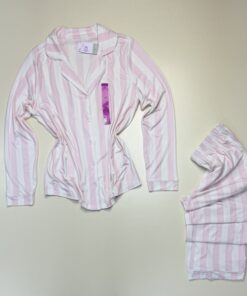 Alternative view of Pyjama boutonné - Primark - Rose