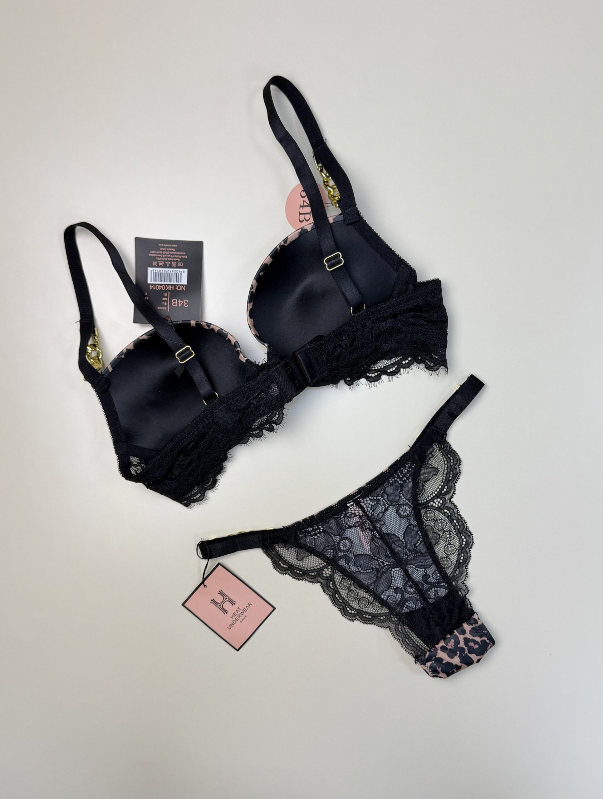 Ensemble 2 pcs - H - double éponge " Léopard " – Image 3