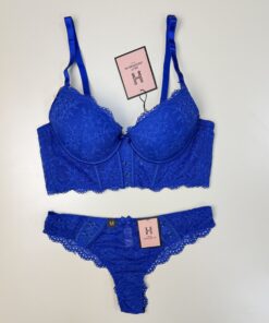 Alternative view of Ensemble 2 pièces H - Bleu -