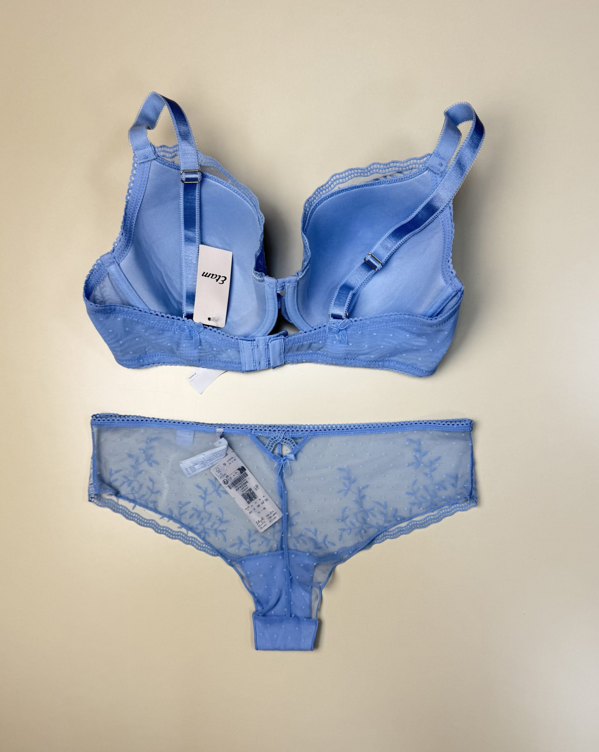 Ensemble 2 pcs - Etam - amazone n 4 classique bas hipster - bleu – Image 2