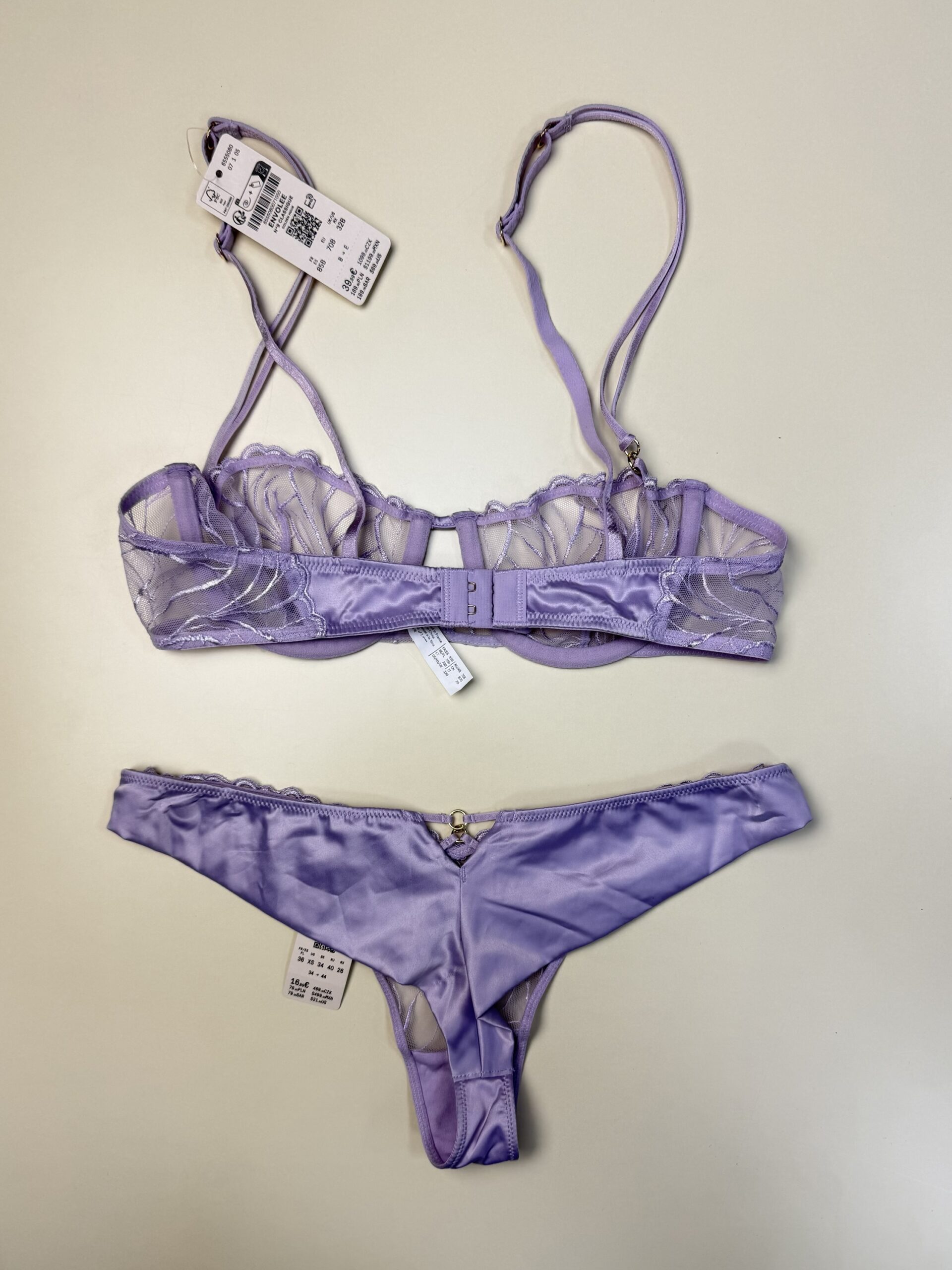 Ensemble 2 pcs - Etam - envolée n 9 classique bas tanga – Image 2