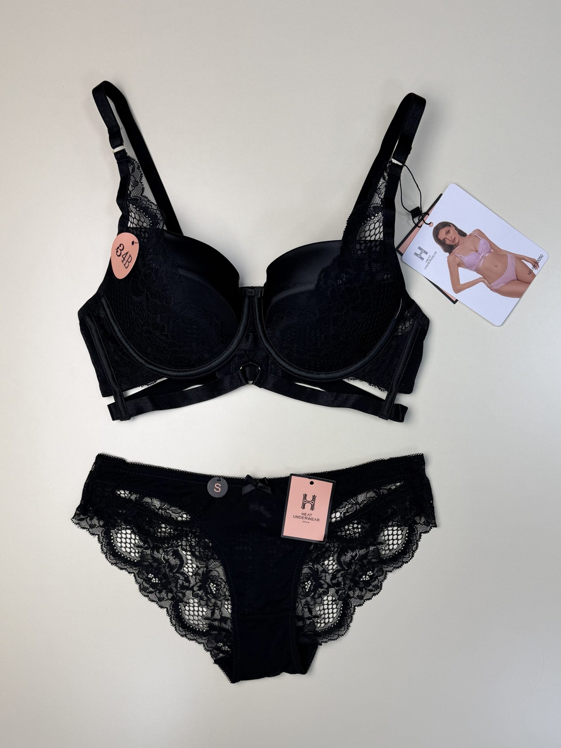 Ensemble 2pcs - H - Push Up " Noir" – Image 3