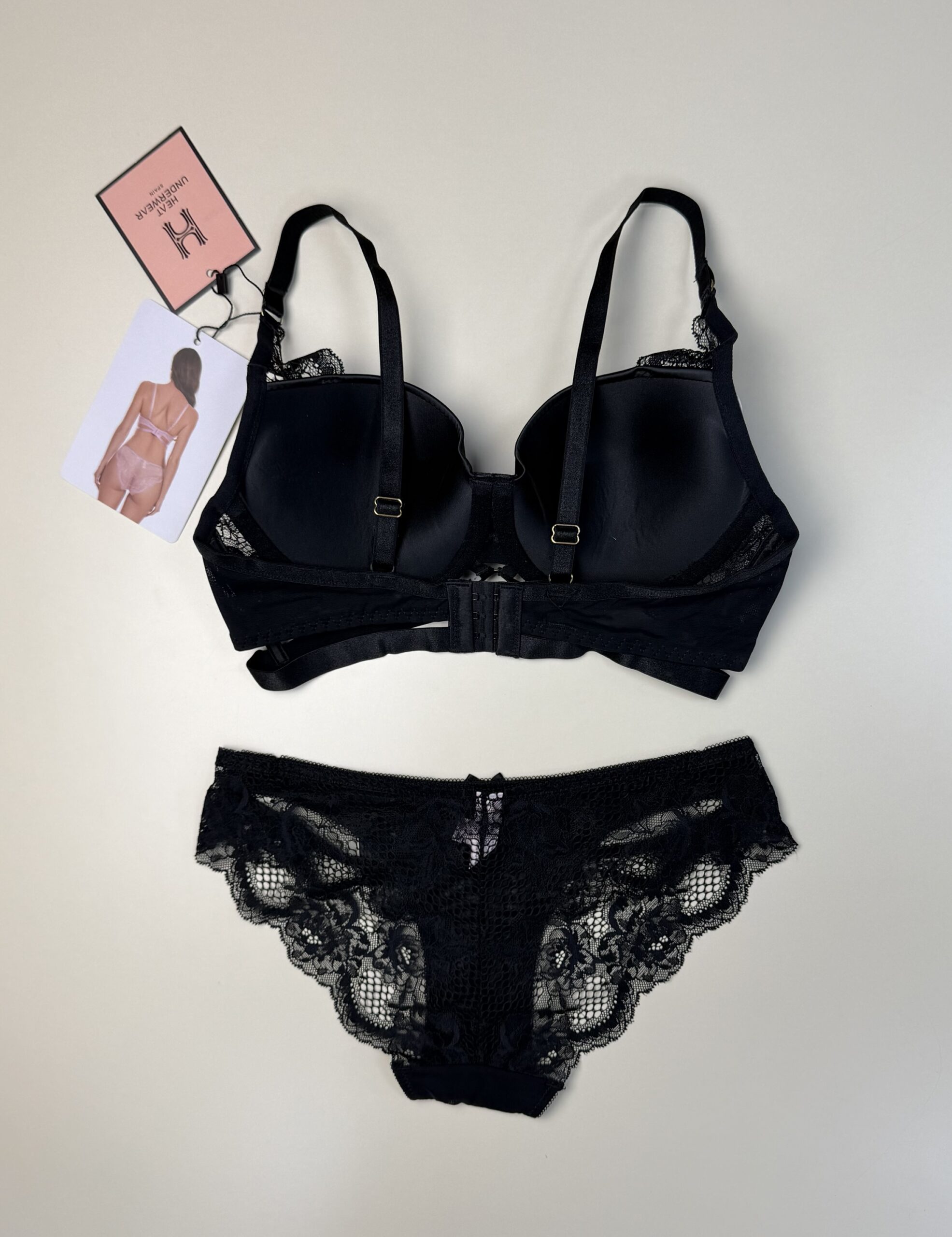 Ensemble 2pcs - H - Push Up " Noir" – Image 2