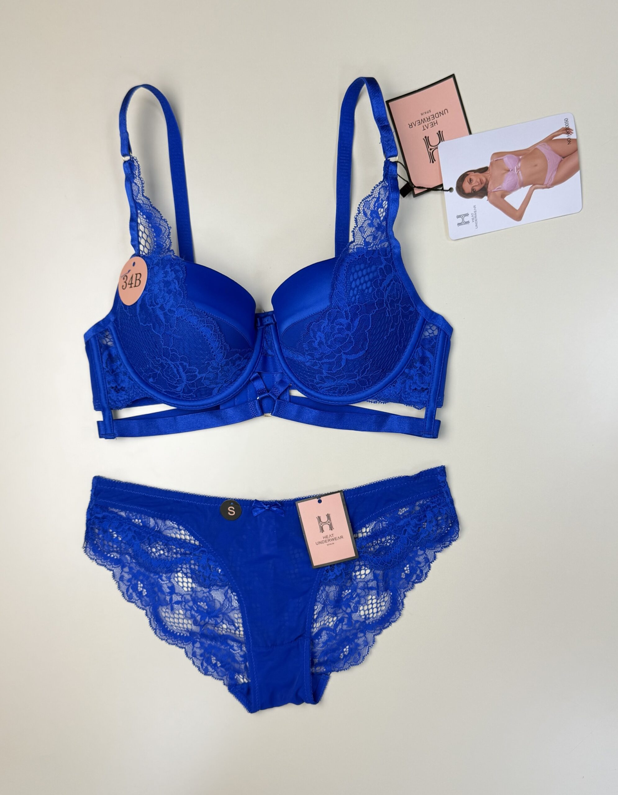 Ensemble 2pcs - H - Push Up" Bleu" – Image 3