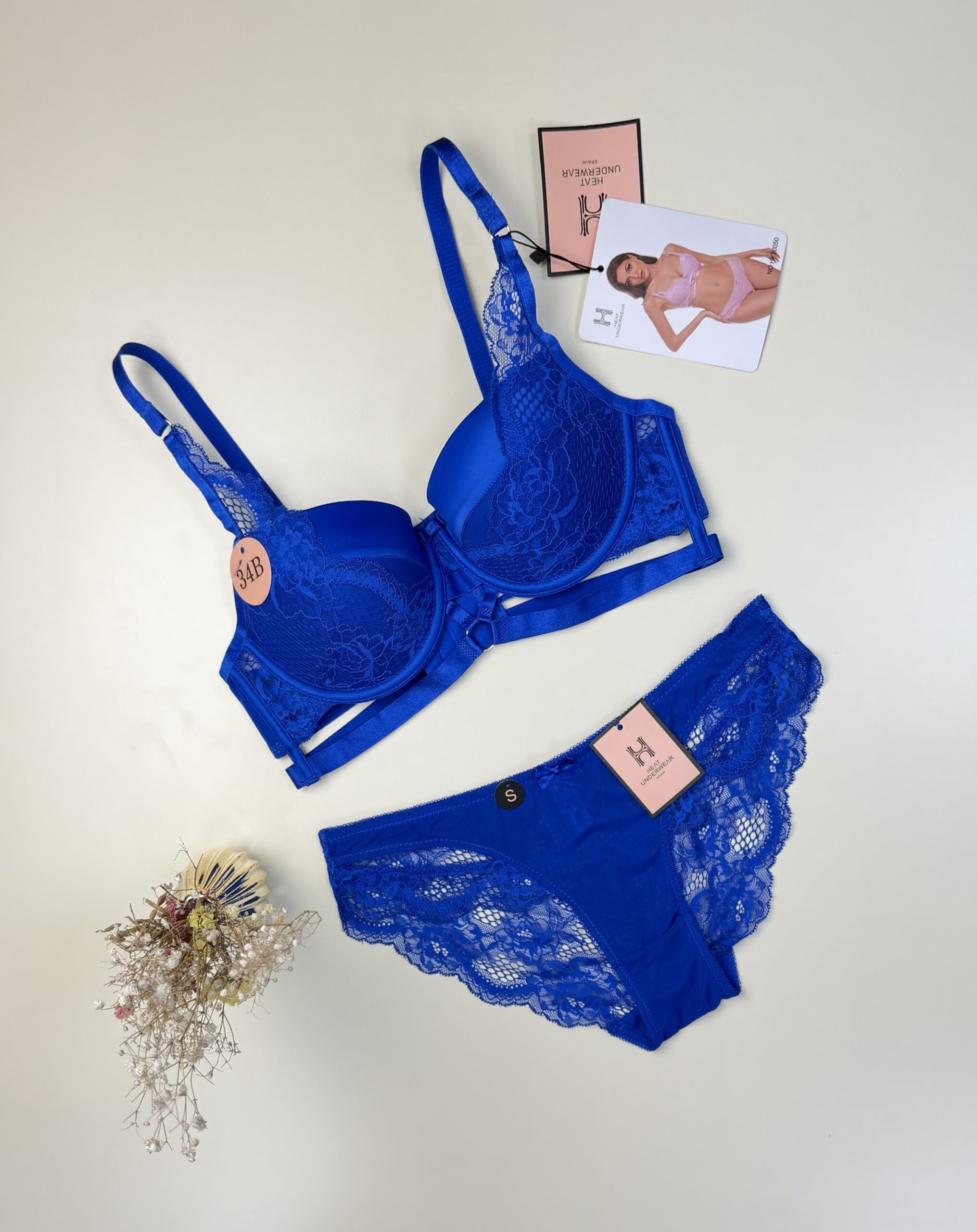 Ensemble 2pcs - H - Push Up" Bleu"