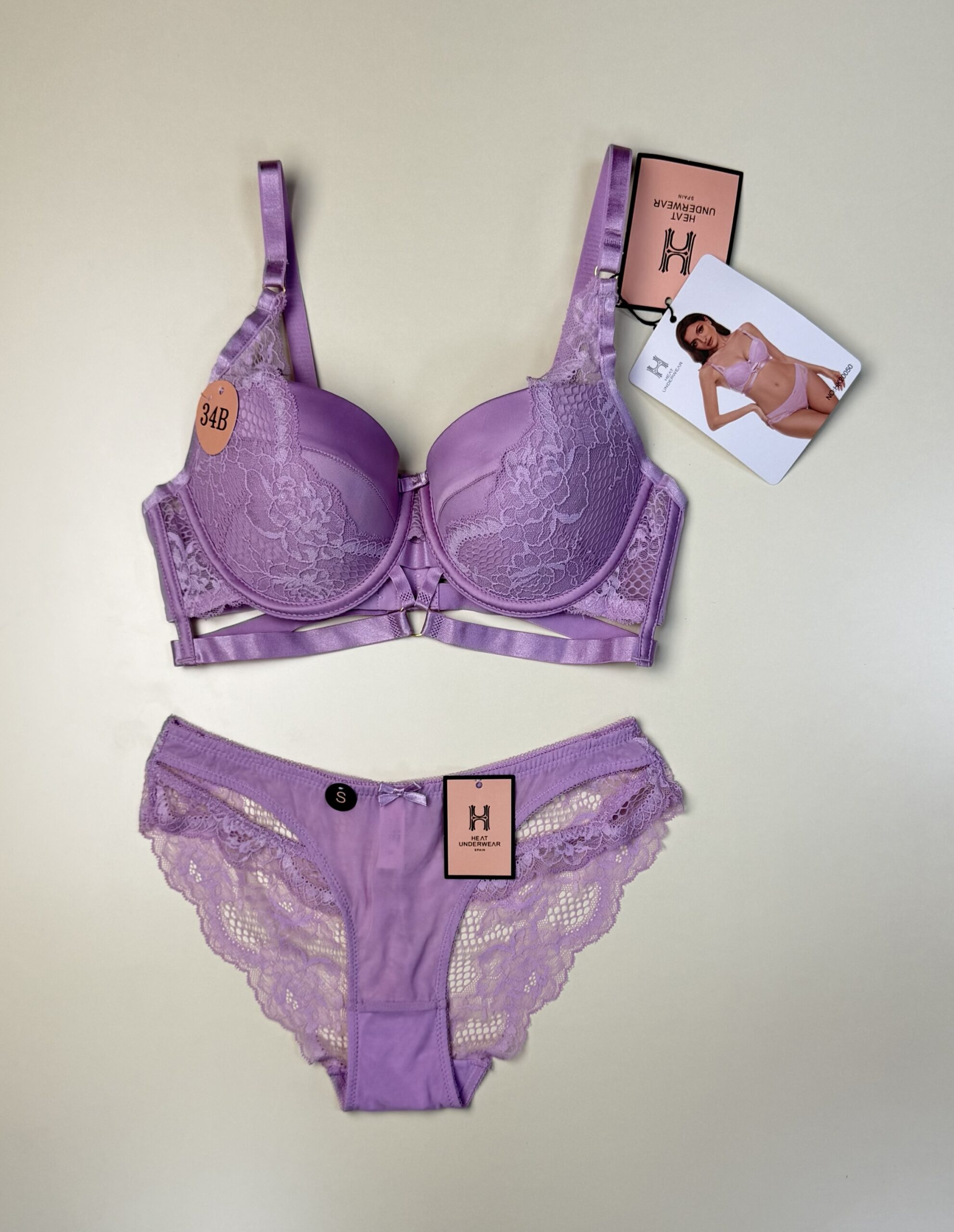 Ensemble 2pcs - H - Push Up " Mauve" – Image 3