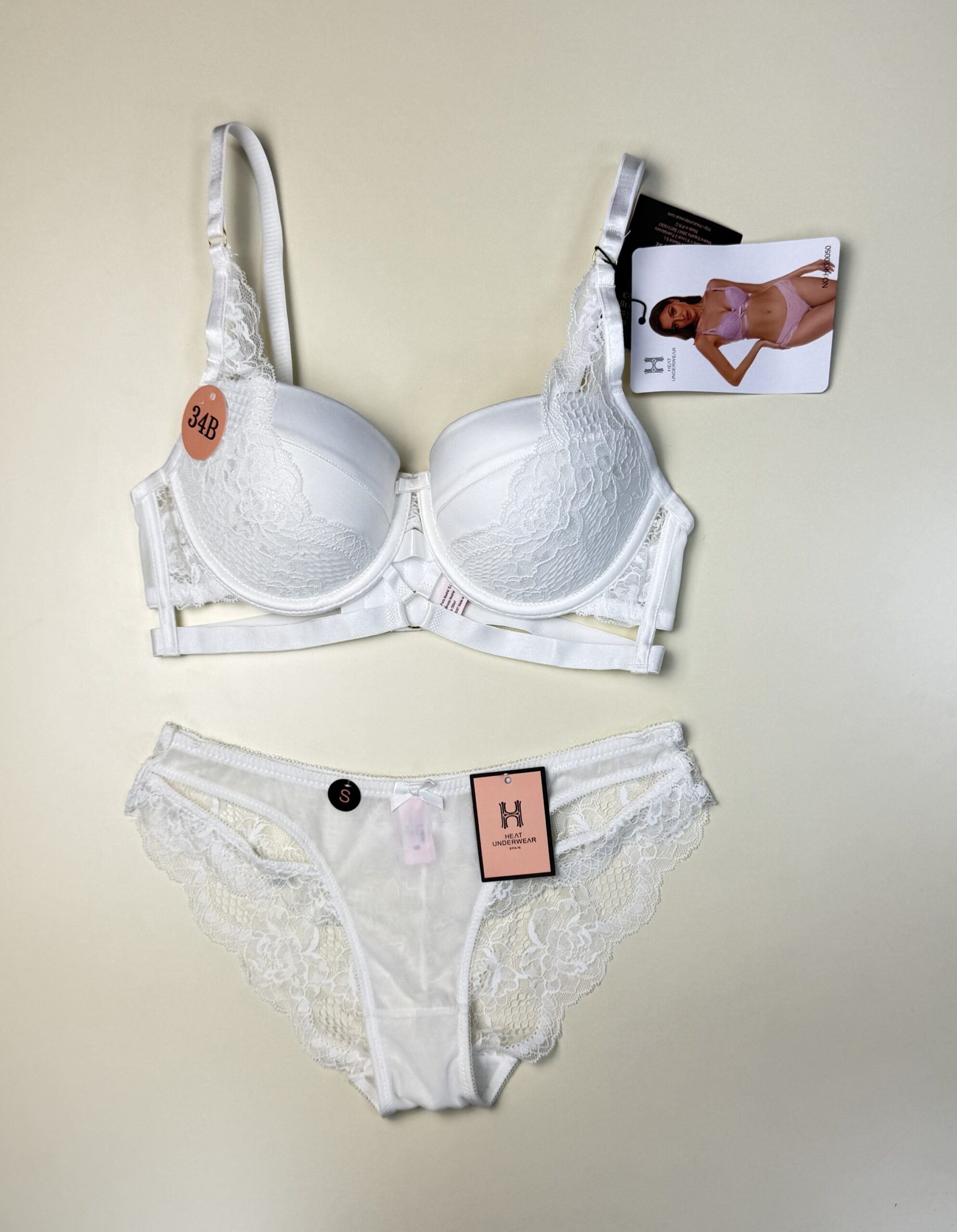 Ensemble 2pcs - H - Push Up " Blanc" – Image 3