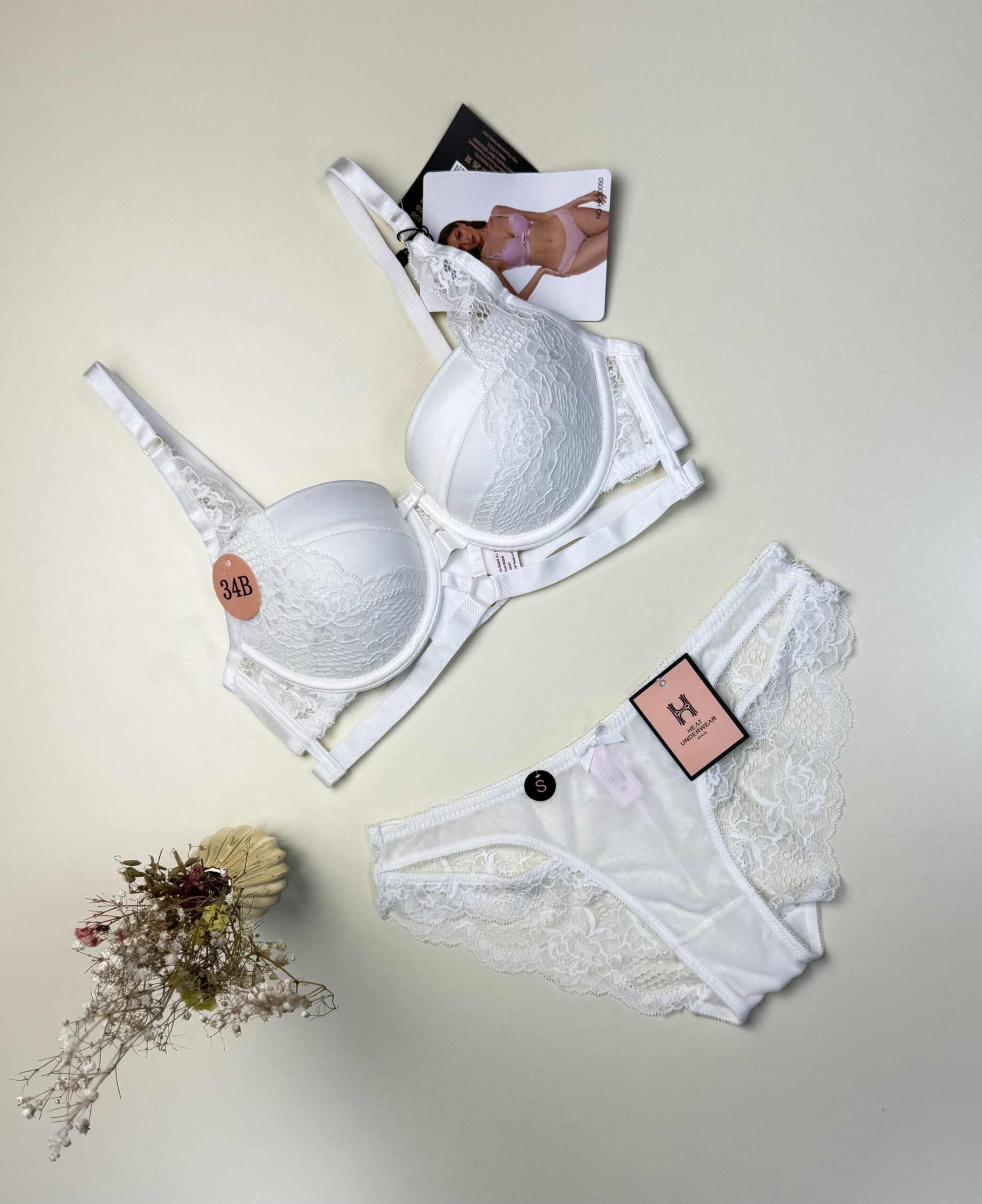 Ensemble 2pcs - H - Push Up " Blanc"