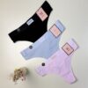 Pack de 3 strings en coton -H- Amour
