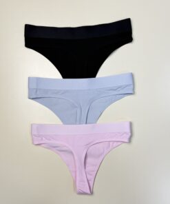 Alternative view of Pack de 3 strings en coton -H- Amour