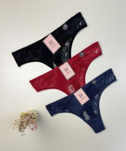 Pack de 3 culottes en coton -H-