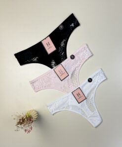 Pack de 3 culottes en coton -H-