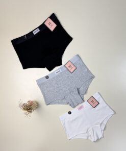 Pack de 3 culottes shorty -H- Amour