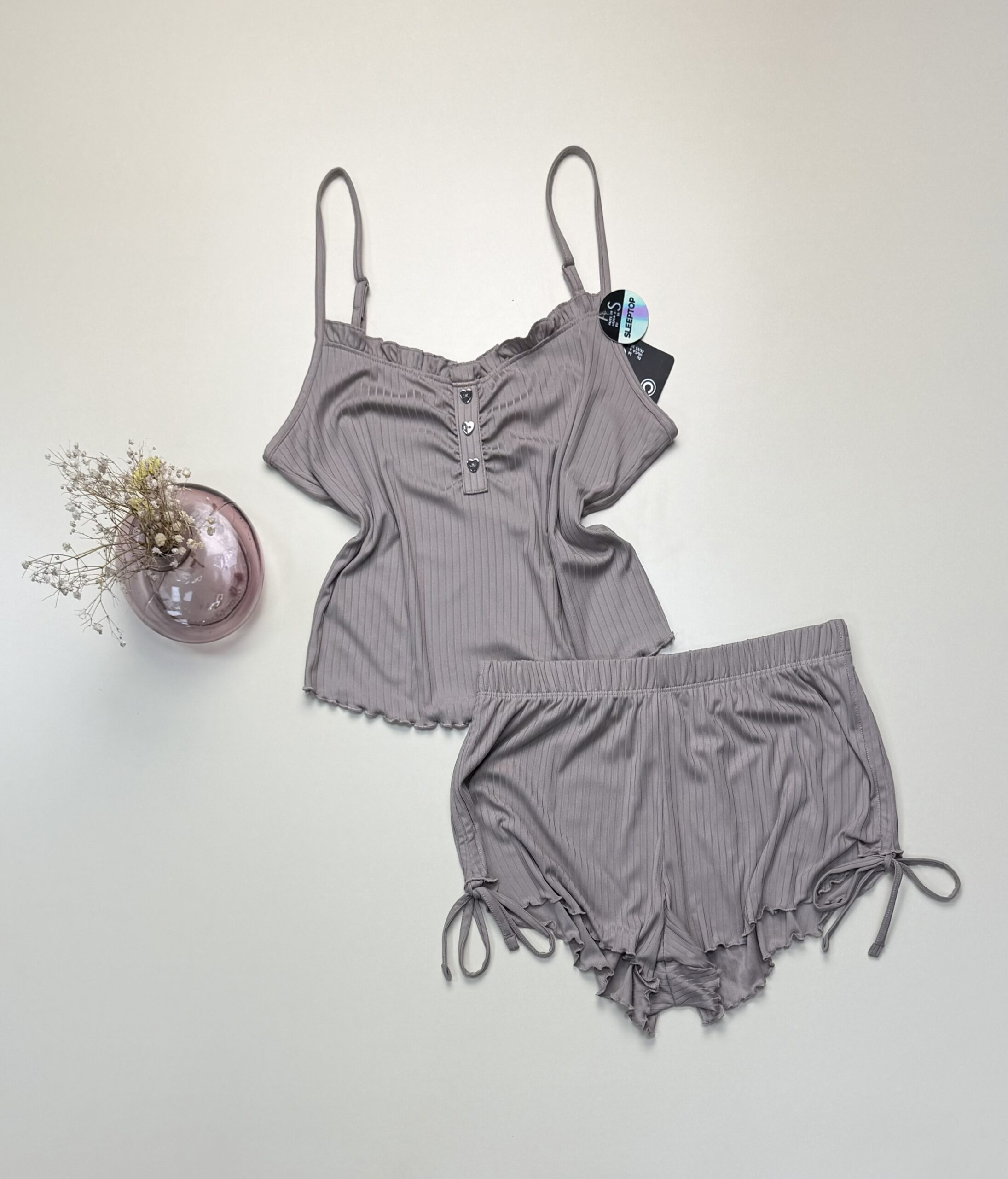 Short bustier « Taupe » -Newyorker »