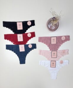 Pack de 6 culottes - H - CORTE LASER – Image 3