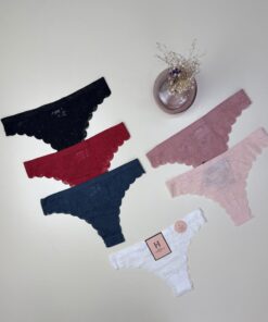 Alternative view of Pack de 6 culottes - H - CORTE LASER