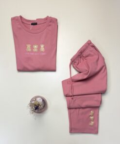 Alternative view of Pyjama manche longue " Rose " -TRESS-
