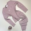 Pyjama manche longue " Rose " -TRESS-