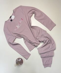 Pyjama manche longue " Rose " -TRESS-