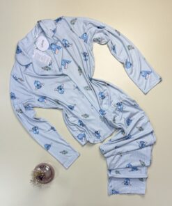 Pyjama boutonné manche longue " Stitch " -PRIMARK-