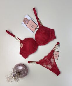 Ensemble 2pcs -H- Double éponge " Rouge "