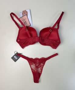 Alternative view of Ensemble 2pcs -H- Double éponge " Rouge "