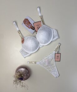 Ensemble 2pcs -H- double éponge " Blanc "