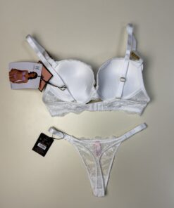 Alternative view of Ensemble 2pcs -H- double éponge " Blanc "