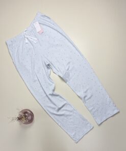 Alternative view of Bas de pyjama - Tress - Coton " Bleu à rayures "