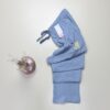 Bas de pyjama - Tress - Coton " Bleu à petit point "