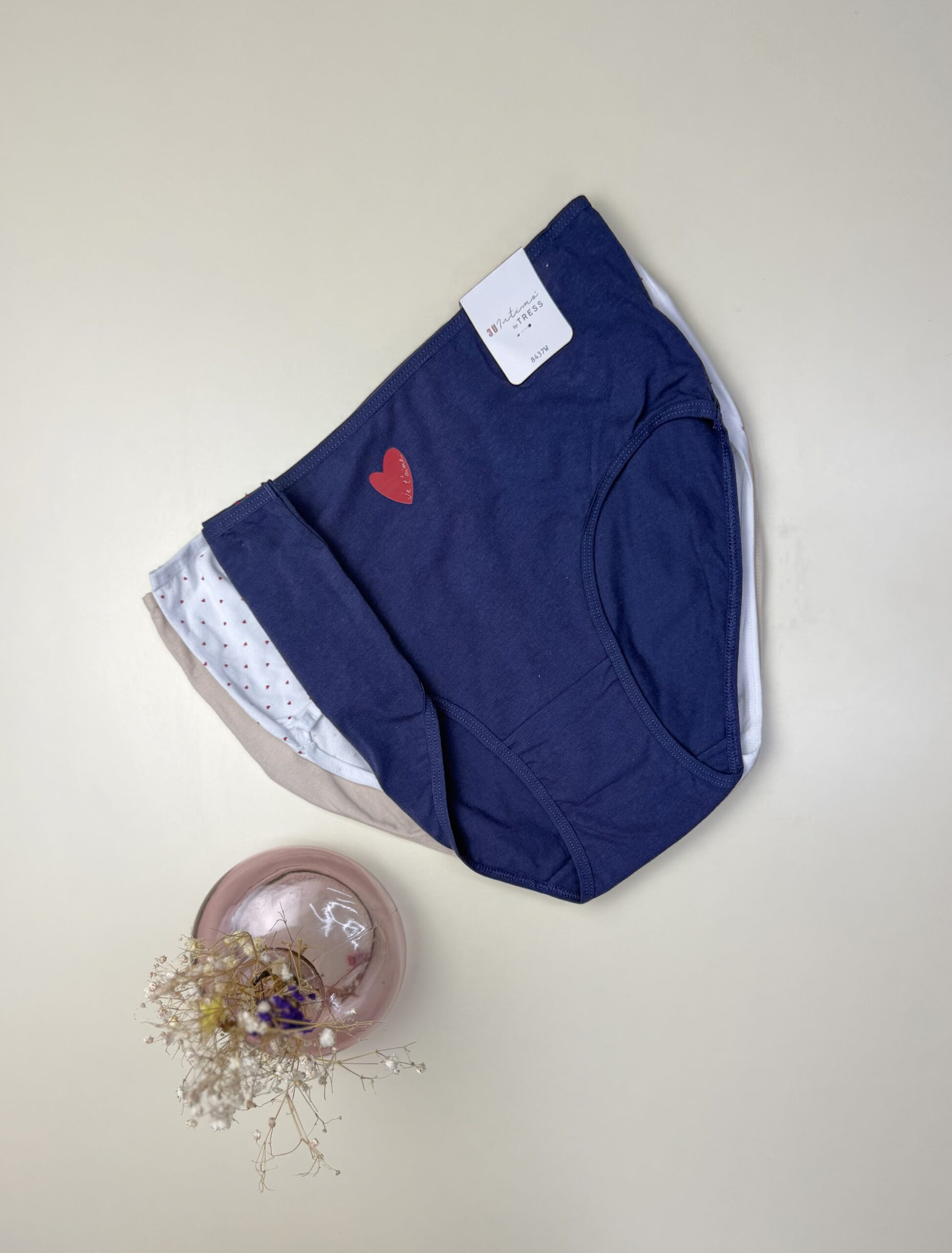 Pack de 3 culottes -TRESS- Coton