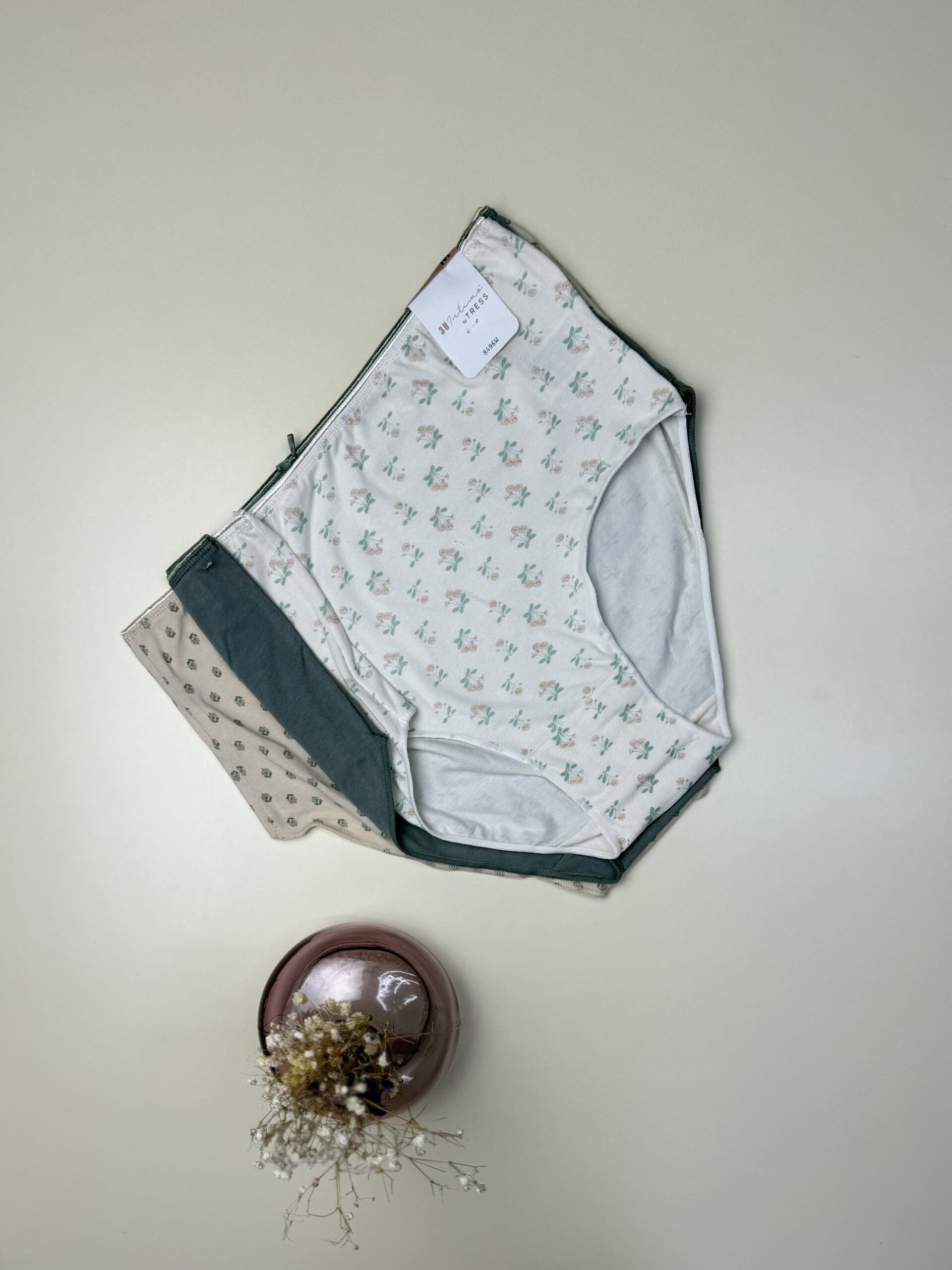 Pack de 3 culottes -TRESS- Coton